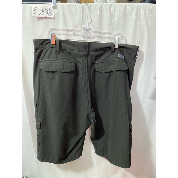 IRON CO. Stretch Cargo Shorts Black Size 38 - Picture 7 of 9
